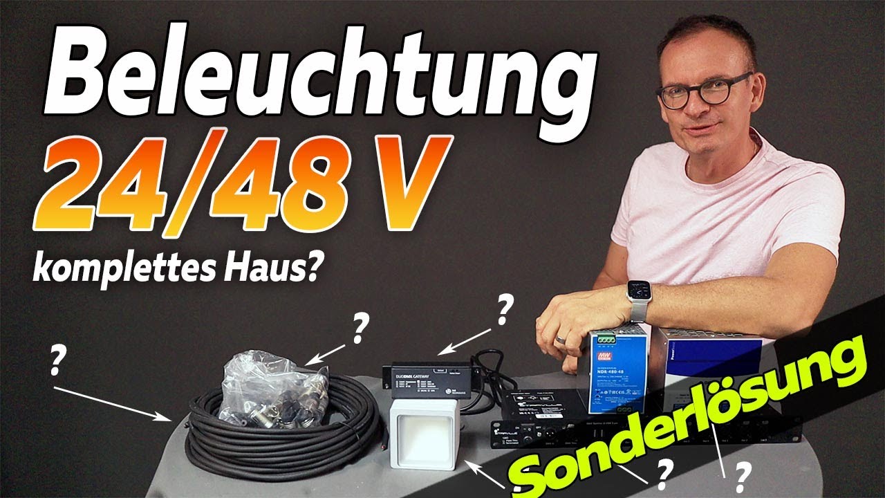 24/48V DMX Beleuchtung ganzes Haus: SONDERLÖSUNG im KNX Smart Home | Smartest Home - Folge 230