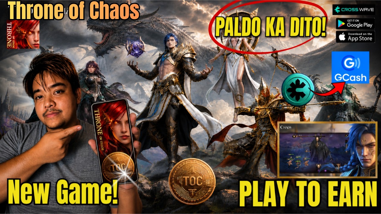 PALDO KA DITO?! IThrone Of Chaos Game Review | NEW Play To Earn Game 2026