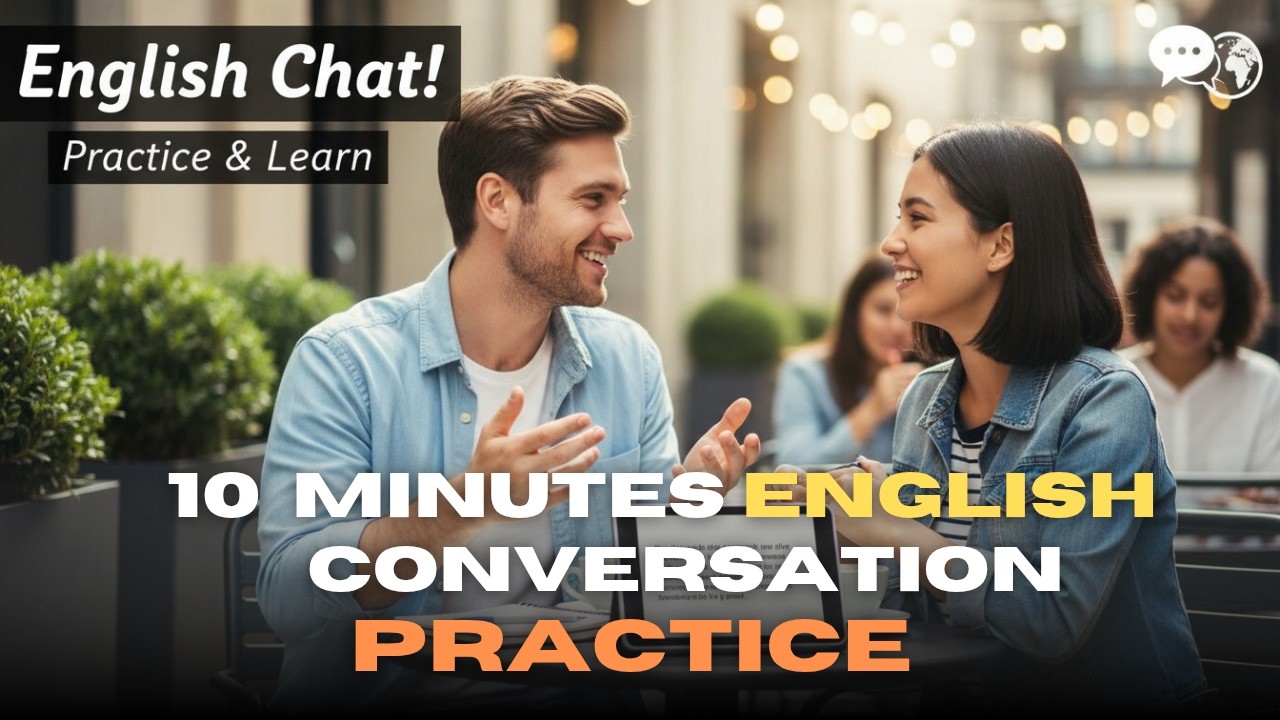 10 Minute English Conversation Practice | Speak English Naturally. English with tamay.