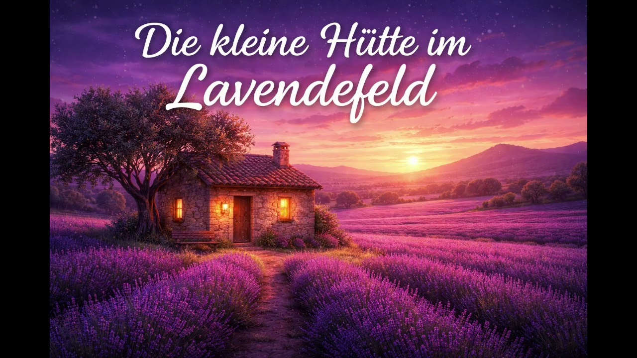 Die kleine Hütte im Lavendelfeld 🌙 Sanfte Geschichte zum Entspannen & Einschlafen