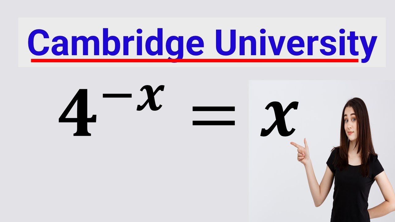 A very tricky Cambridge University Admission Algebra Exam | Entrance Aptitude Test | Find x!!
