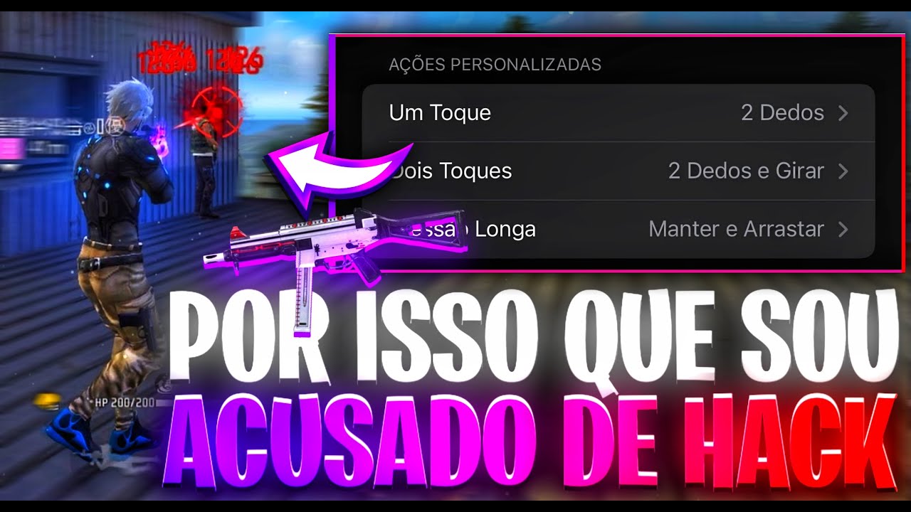 AS 3 CONFIGURAÇÕES SECRETAS QUE TODOS COLOCAM ERRADO PARA DAR CAPA IGUAL HACK NO FREE FIRE!