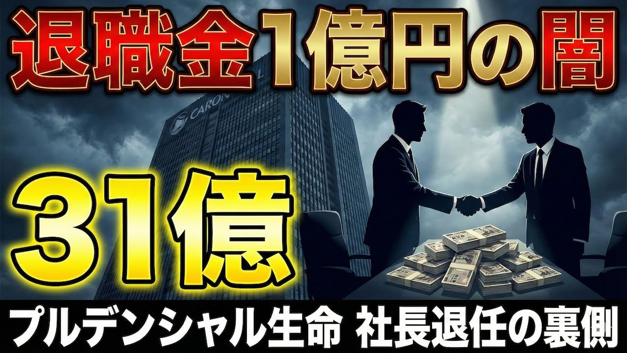 【引責辞任で1億円】プルデンシャル生命31億円詐取事件と日本企業の退職金問題
