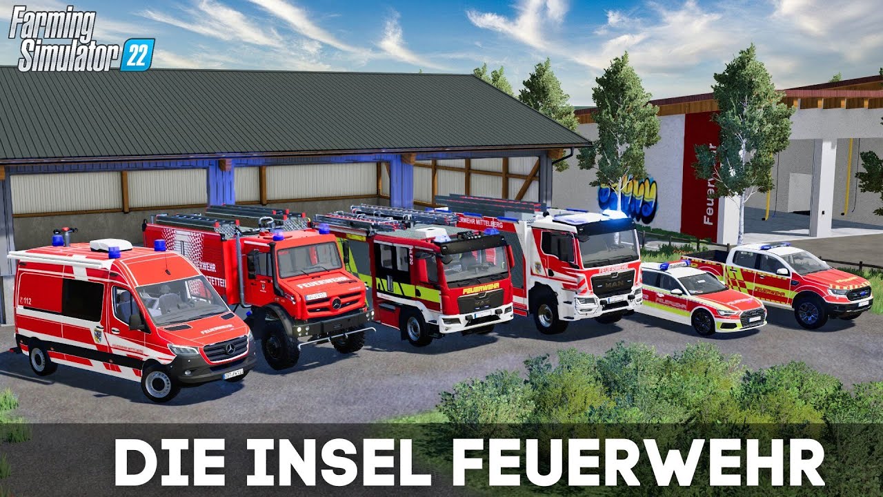 LS22 -🚒 Die INSEL FEUERWEHR 🔥 Wir beschützen Ostbeck! Teil 01