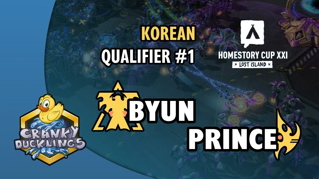 ByuN vs Prince - TvP | HomeStory Cup XXI: Korean Qualifier #1 | EPT StarCraft 2 Tournament