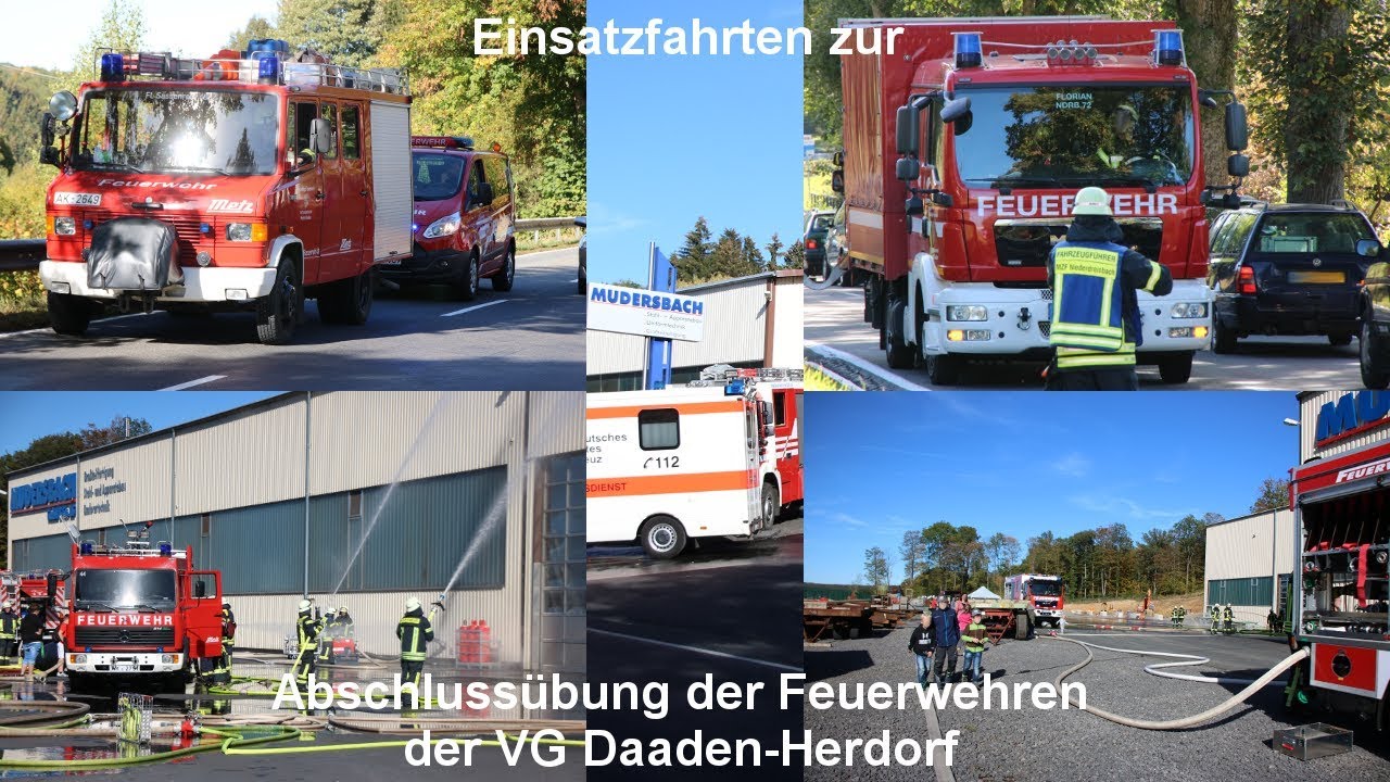 Abschlussübung 2018 der Freiwilligen Feuerwehren der VG Daaden-Herdorf