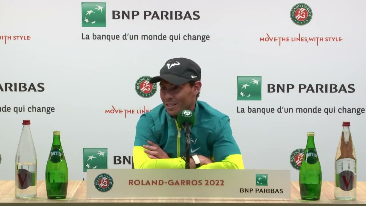 Rafael Nadal Press conference / QF RG'22