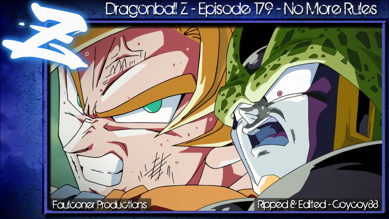 Dragonball Z - Episode 179 - No More Rules - [Faulconer Background Music Only]