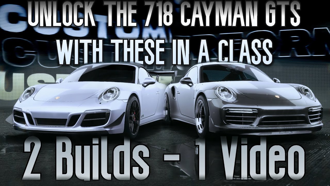 THESE COMPETITIVE A CLASS PORSCHES WILL UNLOCK THE 718 CAYMAN GTS FASTER IN NEED FOR SPEED UNBOUND!