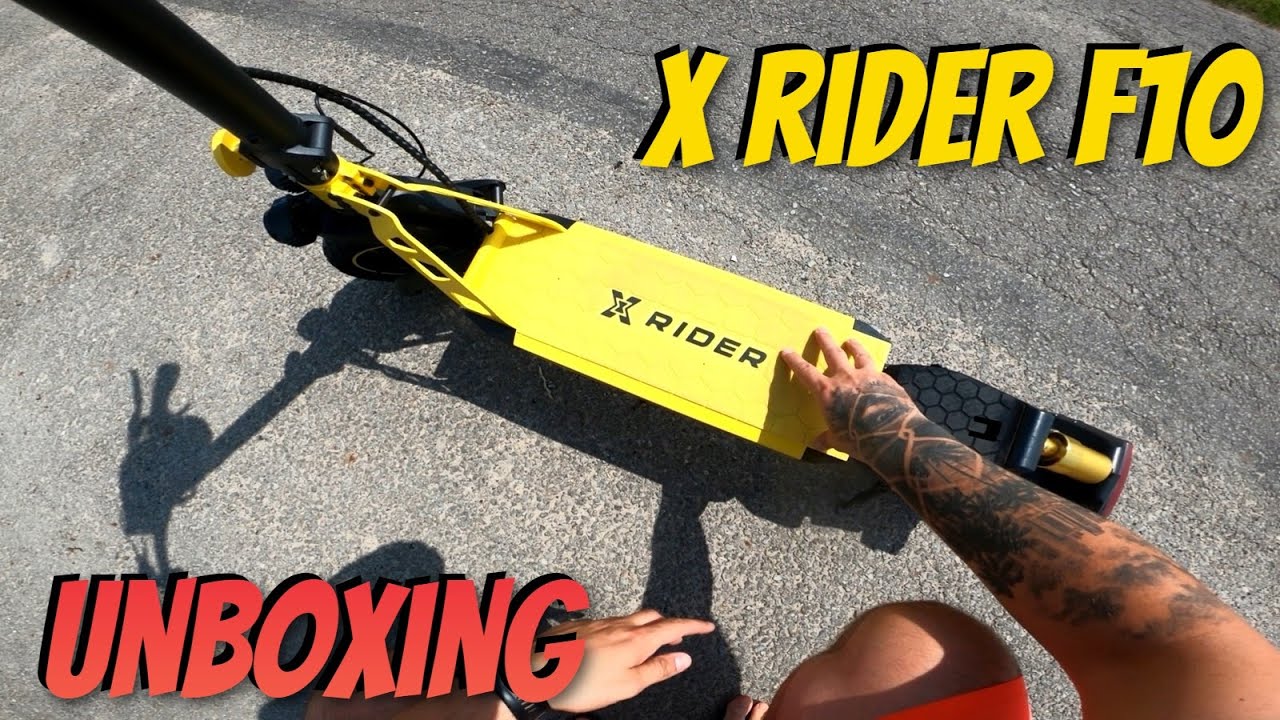 NOWY SPRZĘT - Hulajnoga X Rider F10 - Test, jazda próbna i rencezja - Kod rabatowy - Enduro Opa