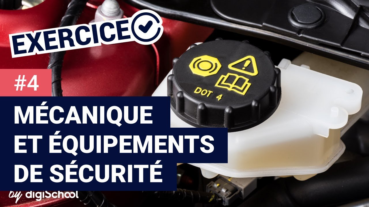 Entraînement code de la route | Mécanique et équipements de sécurité