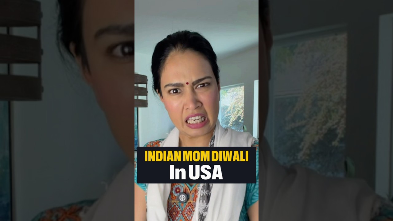 Indian Mom&rsquo;s Diwali In USA 🇺🇸