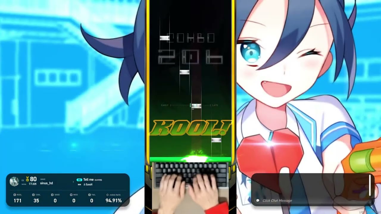 8S (8) Tell me (속삭여줘) [NM] 【EZ2ON REBOOT : R】 NIGHT TRAVELER (NT) DLC