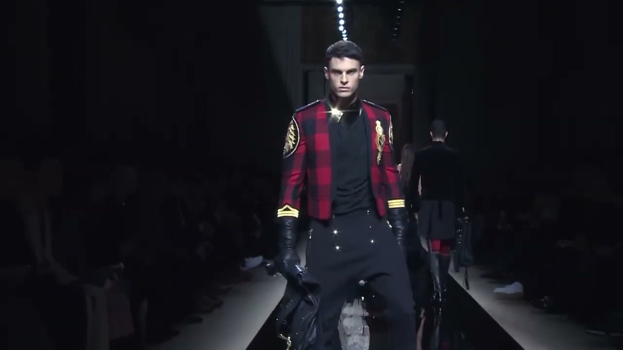 Balmain men's autumn winter 2016-17 fashion show