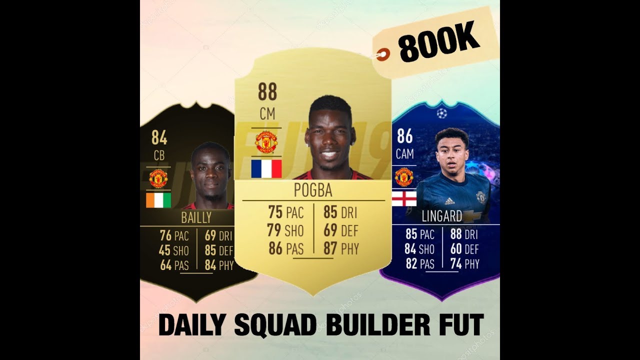 Best possible 800K Squad? (Hybrid with Pogba, Lingard and Bailly) Daily Squad Builder #32