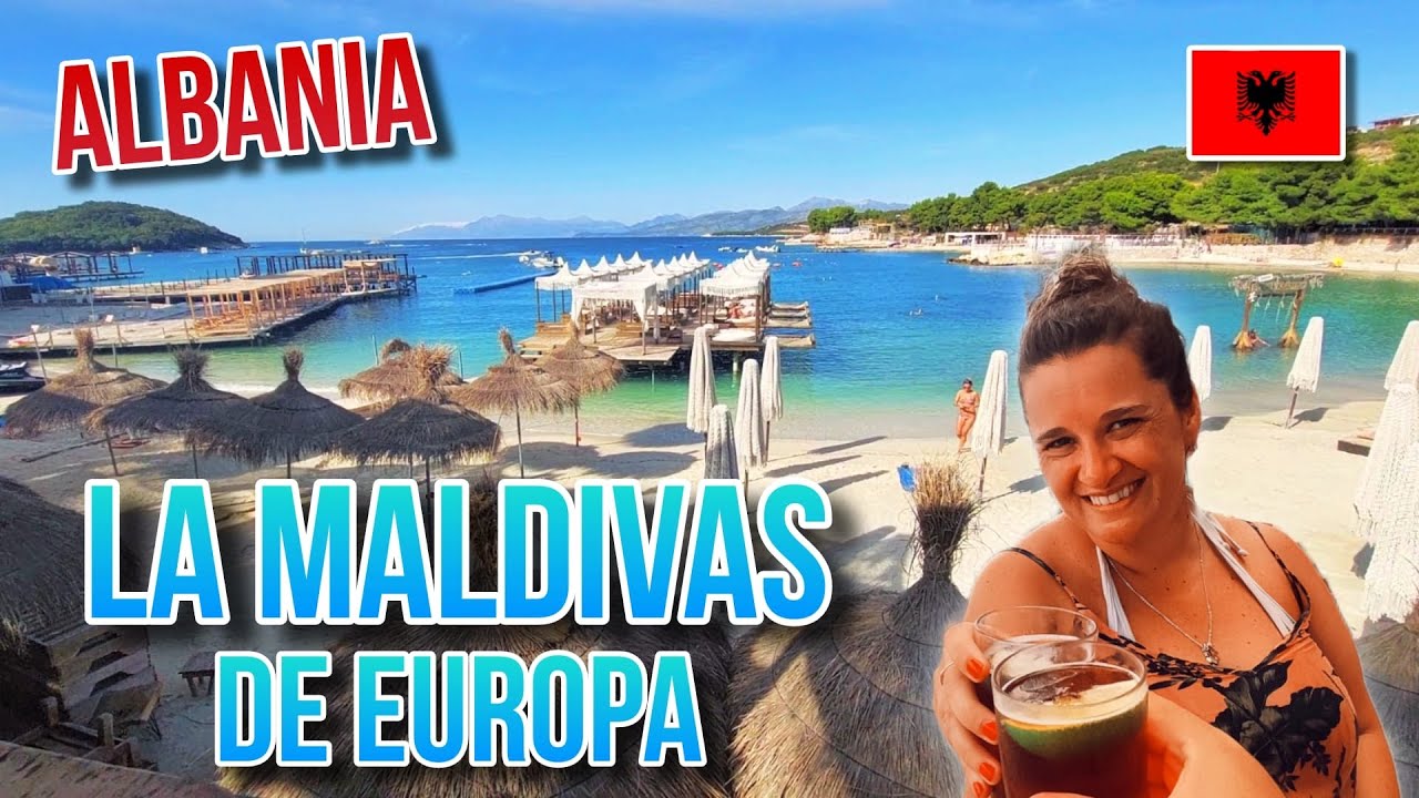 Las MEJORES PLAYAS de la RIVIERA ALBANESA son las de KSAMIL? El PARAISO LOW COST de ALBANIA 🇦🇱