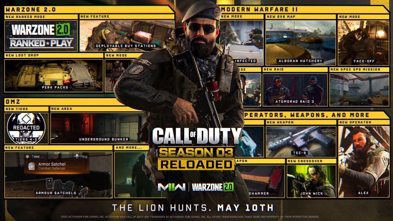 Modern Warfare 2 Season 3 Reloaded Trailer, Download & Early Content Revealed!