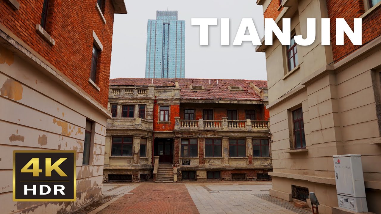Walking tour of Tianjin Italian Style Town【4K HDR】