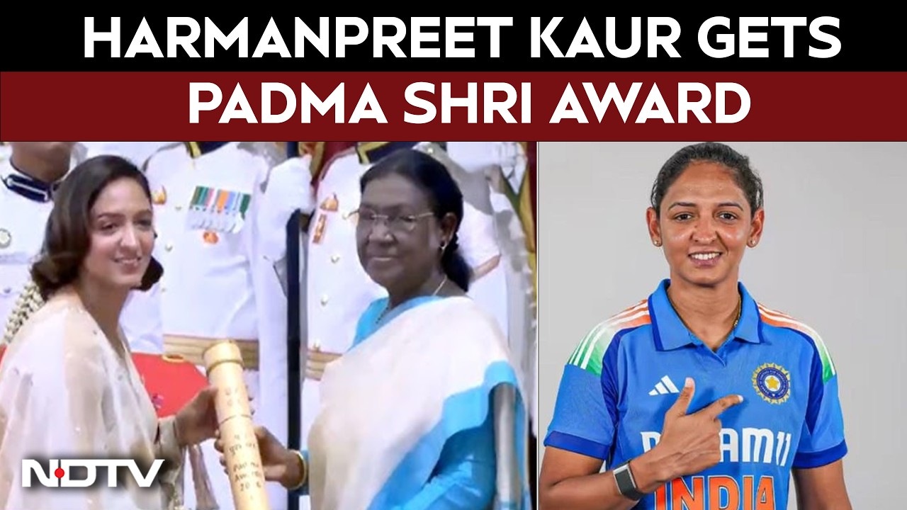 Harmanpreet Kaur Padma Shri Award | Women's Cricket Team Captain Honoured With Padma Shri Award