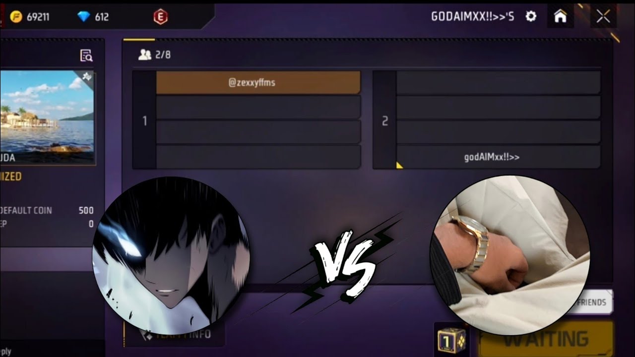 SCARY FF🇳🇵VS  @Deep4real 🇮🇳 l 1v1 Friendly match 🤍🔥