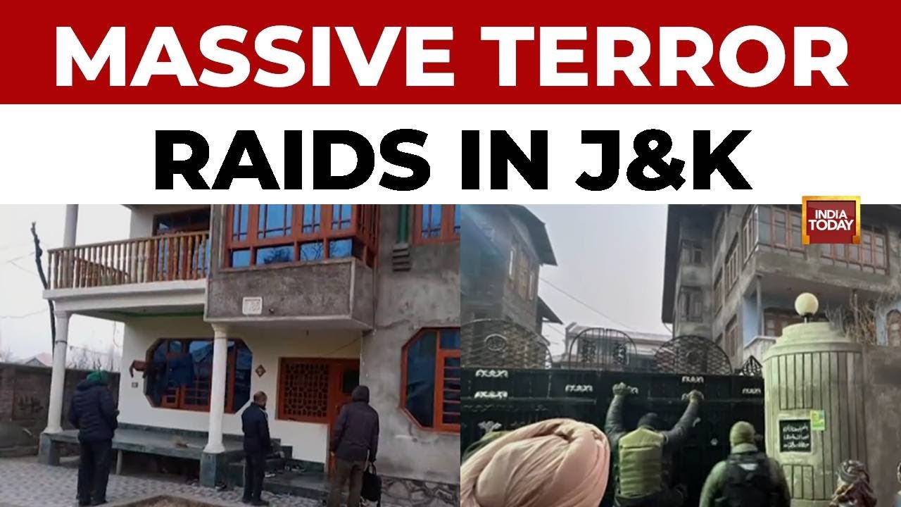 J&K Terror Crackdown: CIK Raids 12 Locations In Hunt For Recruiters | India Today News