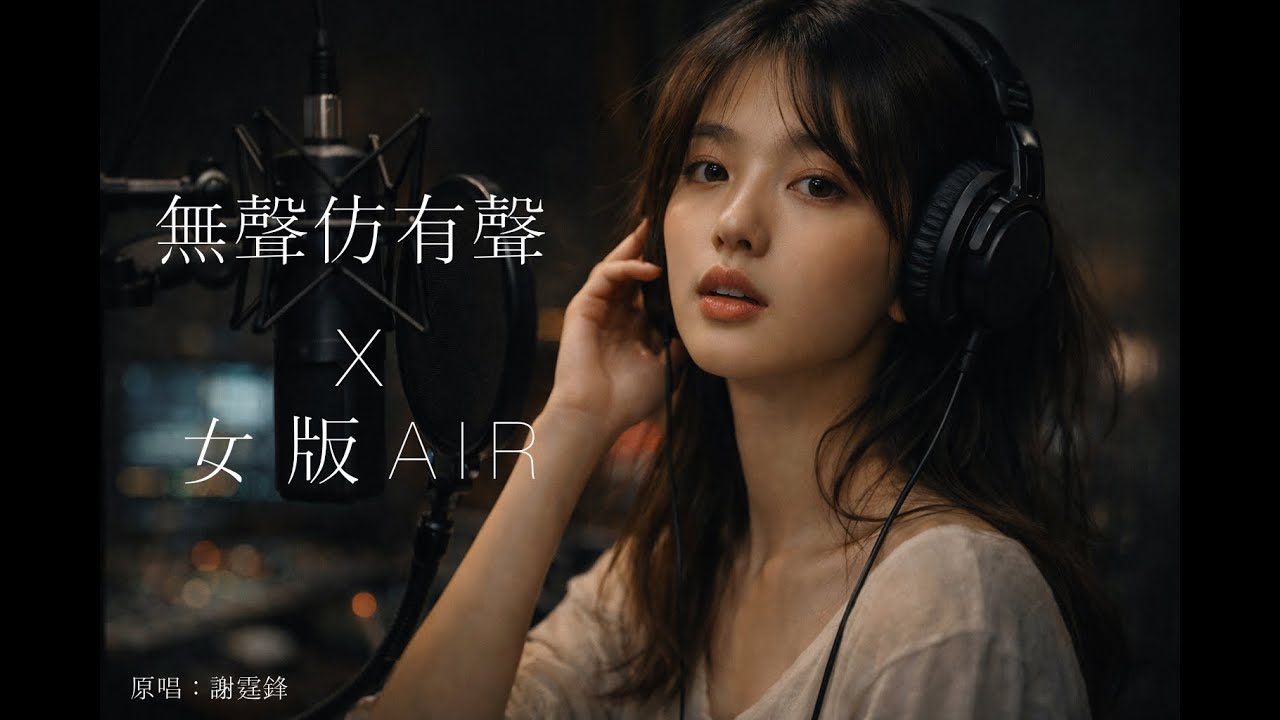 無聲仿有聲  |  女版 AIR ｜重新編曲 ｜原唱 ： 謝霆鋒