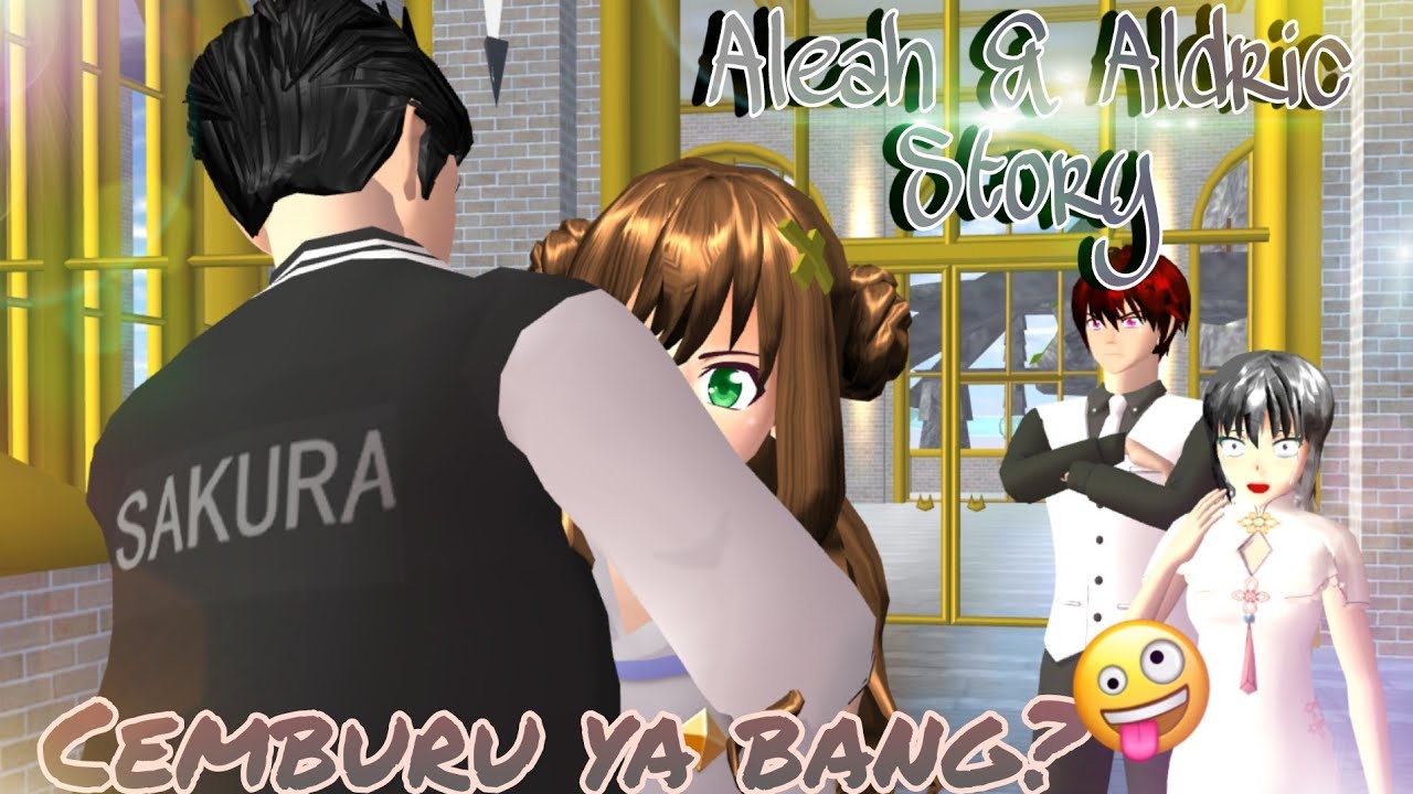ALEDRIC STORY{} KETEMU MANTAN DIKAMPUNG NENEK, CEMBURU YA BANGG? 🤭 #26 ||Sakura School Simulator