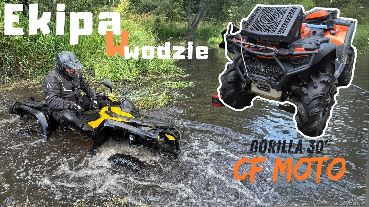 CF MOTO 850 na Gorilla 30&rdquo; vs Błoto &ndash; Ekipa Wchodzi w To Głęboko!