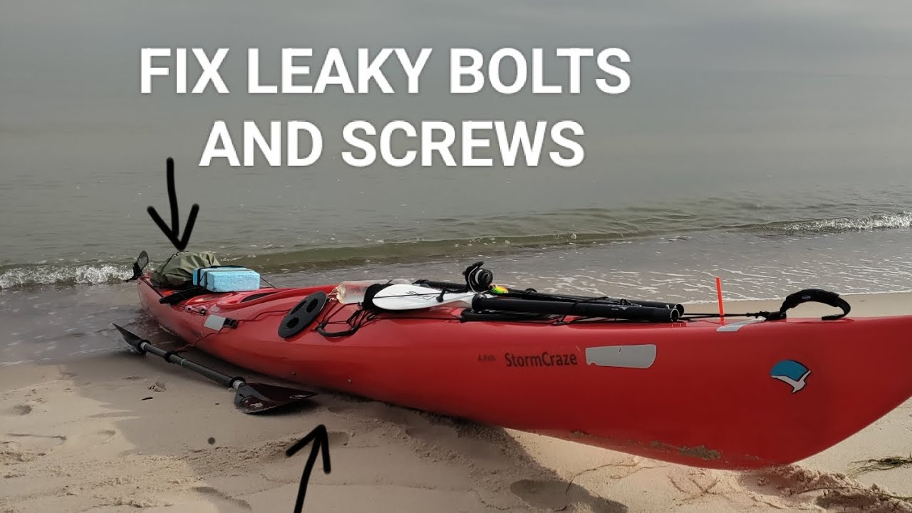 KAYAK: REPAIR LEAKS WITH THAT TRICK!