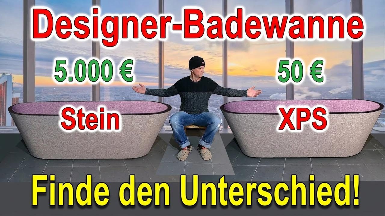 Eigenbau-Badewanne aus XPS: 100-mal günstiger als herkömmliche Modelle!