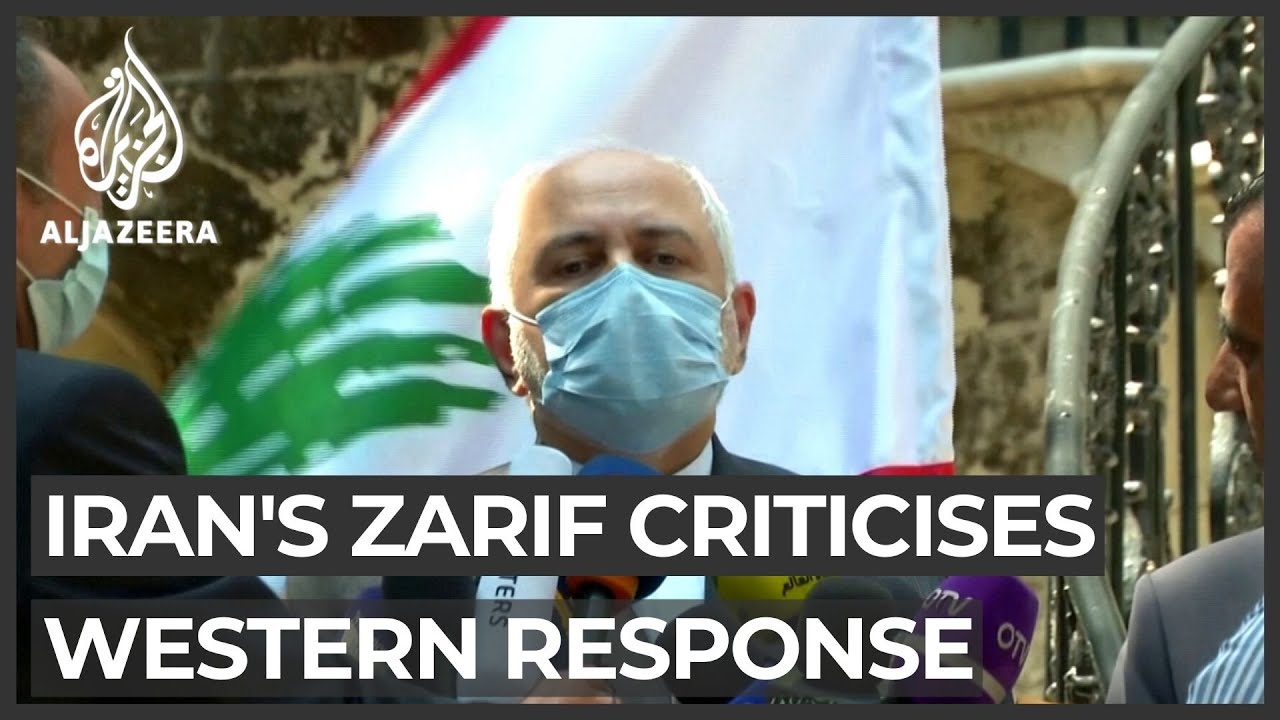 Lebanon aftermath: Iran's Zarif criticises western response