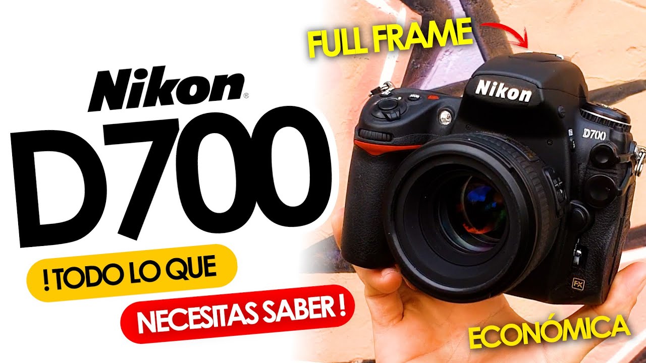 NIKON D700 ⭐- La FULL FRAME ECONÓMICA ideal para comenzar​ - Todo lo BUENO✅​y lo MALO❌​