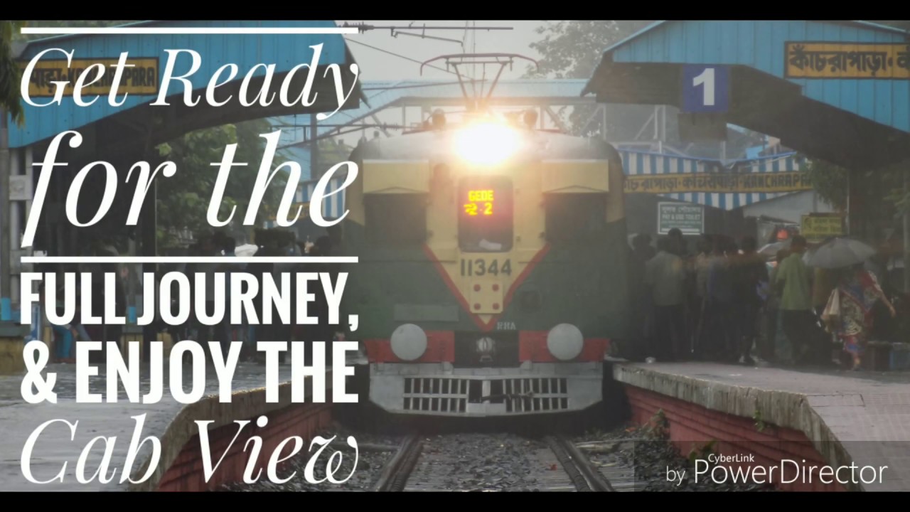 Cab View & Time Lapse Journey From - Ranaghat to Gede and back to Ranaghat