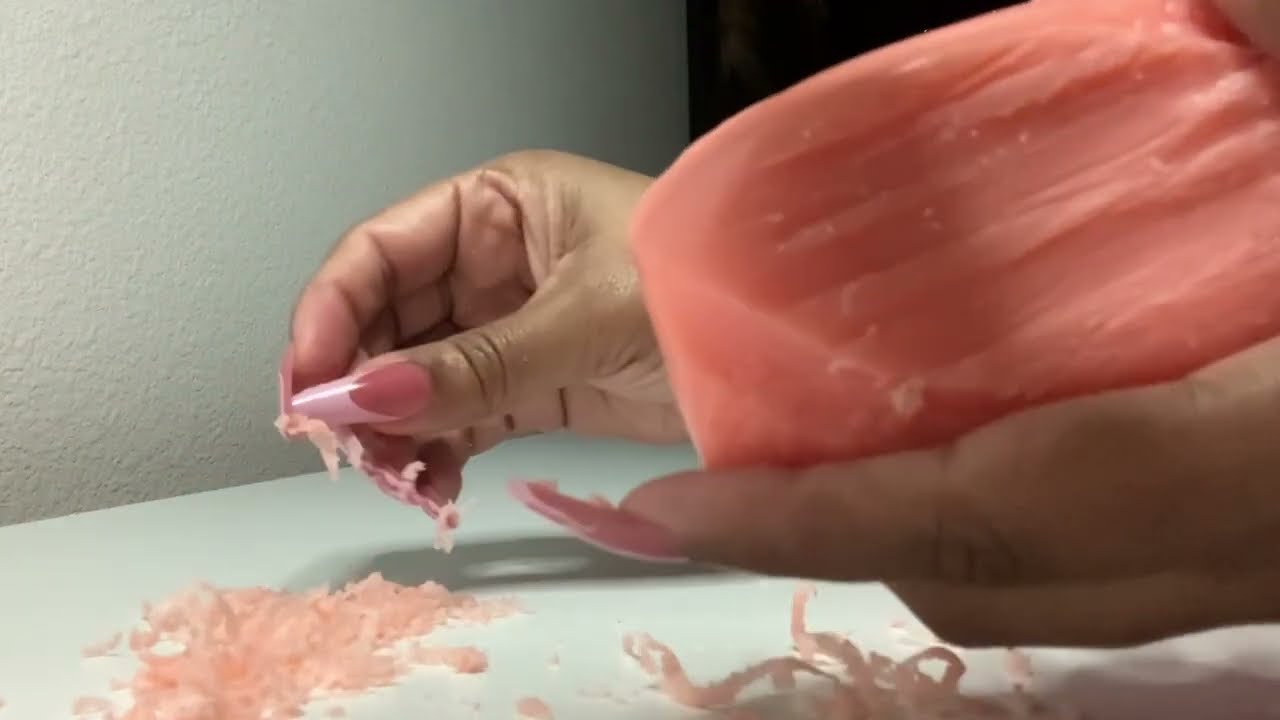 ASMR Soap Tapping and Scratching; Relaxing Soap Sounds