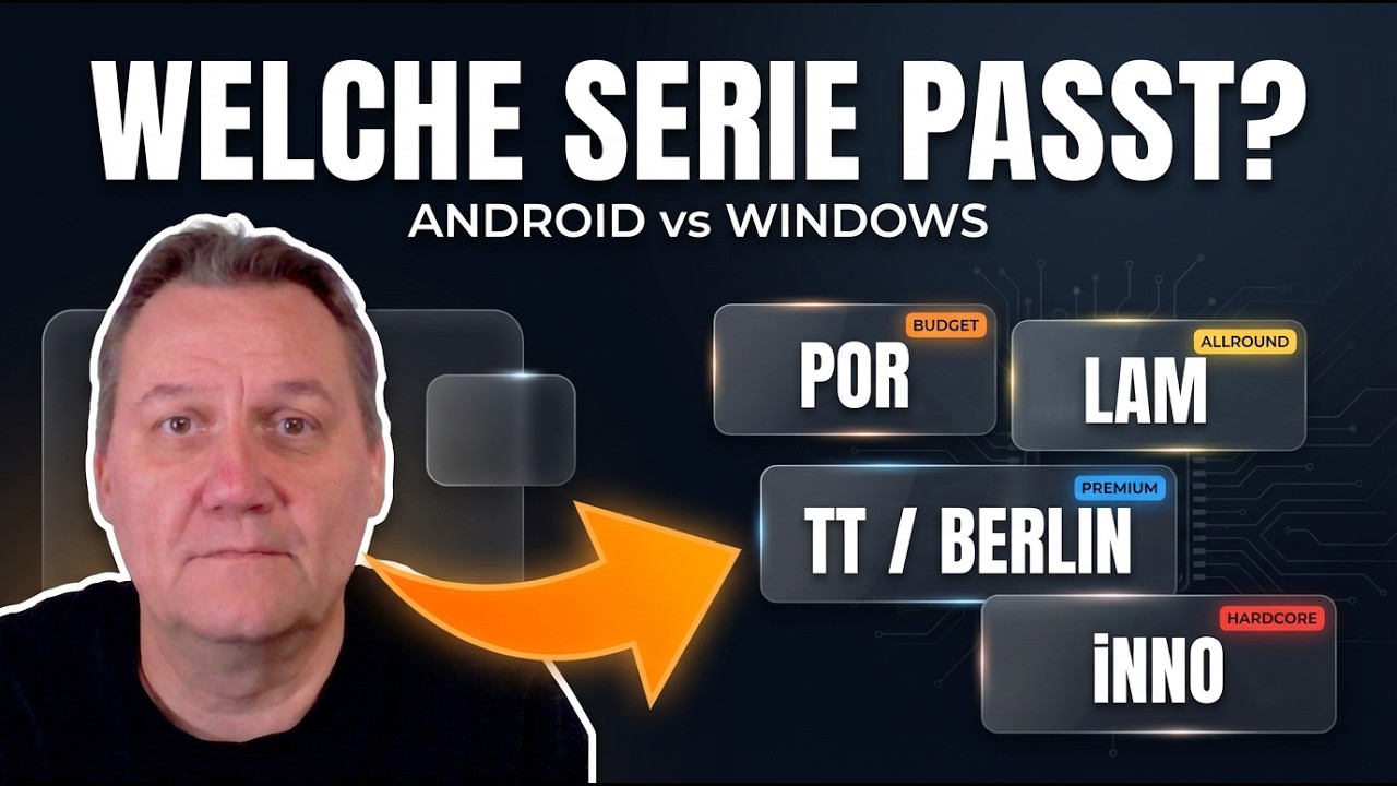Smart Home & Gebäude: So findest du die richtige Touchpanel-Serie (POR bis INNO)