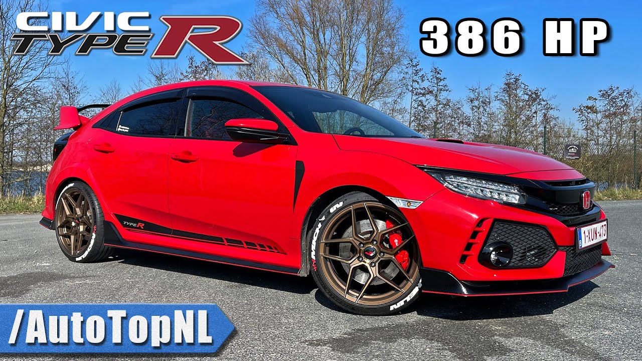 386HP HONDA CIVIC TYPE R FK8 | 274km/h REVIEW on AUTOBAHN by AutoTopNL