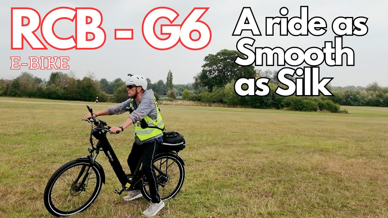 RCB  G6 | Step through e-bike | A ride as smooth as silk