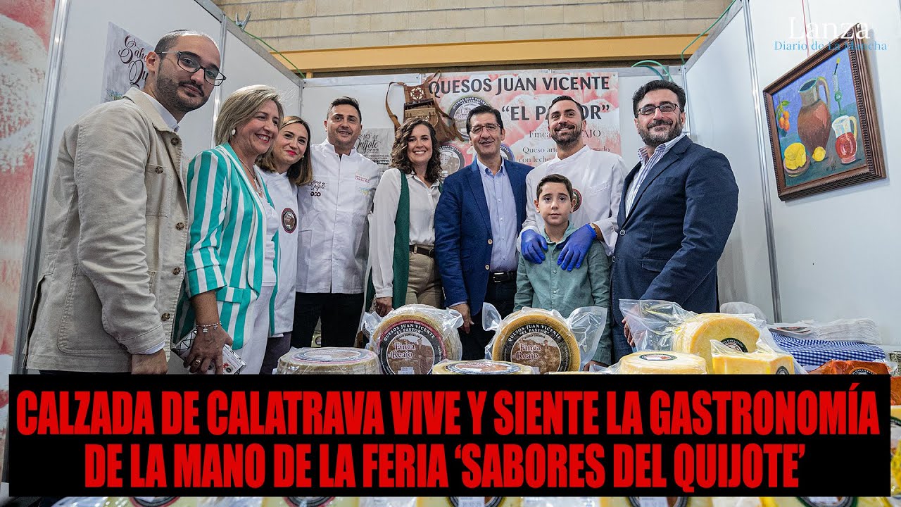 Calzada de Calatrava vive y siente la gastronomía de la mano de la feria 'Sabores del Quijote'
