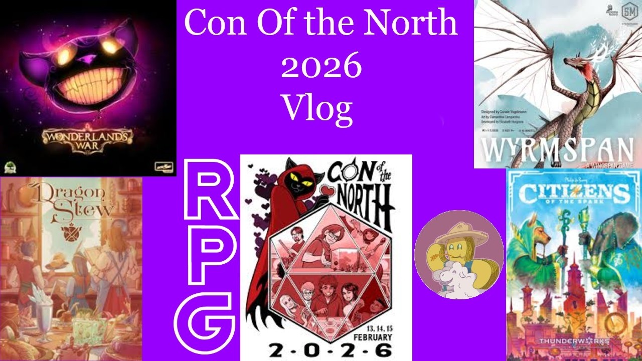 Minnesota's Biggest Board Game Convention! Con of the North Vlog