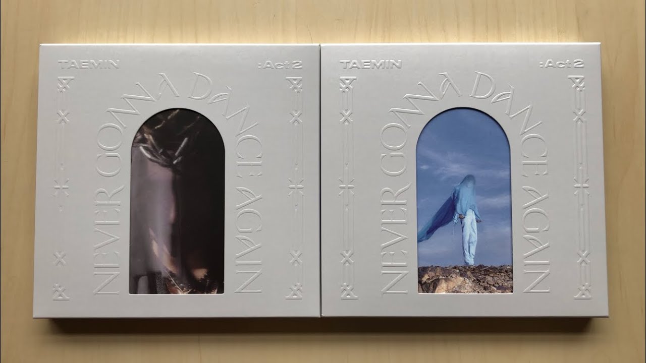 ♡Unboxing Taemin 태민 3rd Studio Album Never Gonna Dance Again: Act 2 (Messiah & Idea Ver.)♡