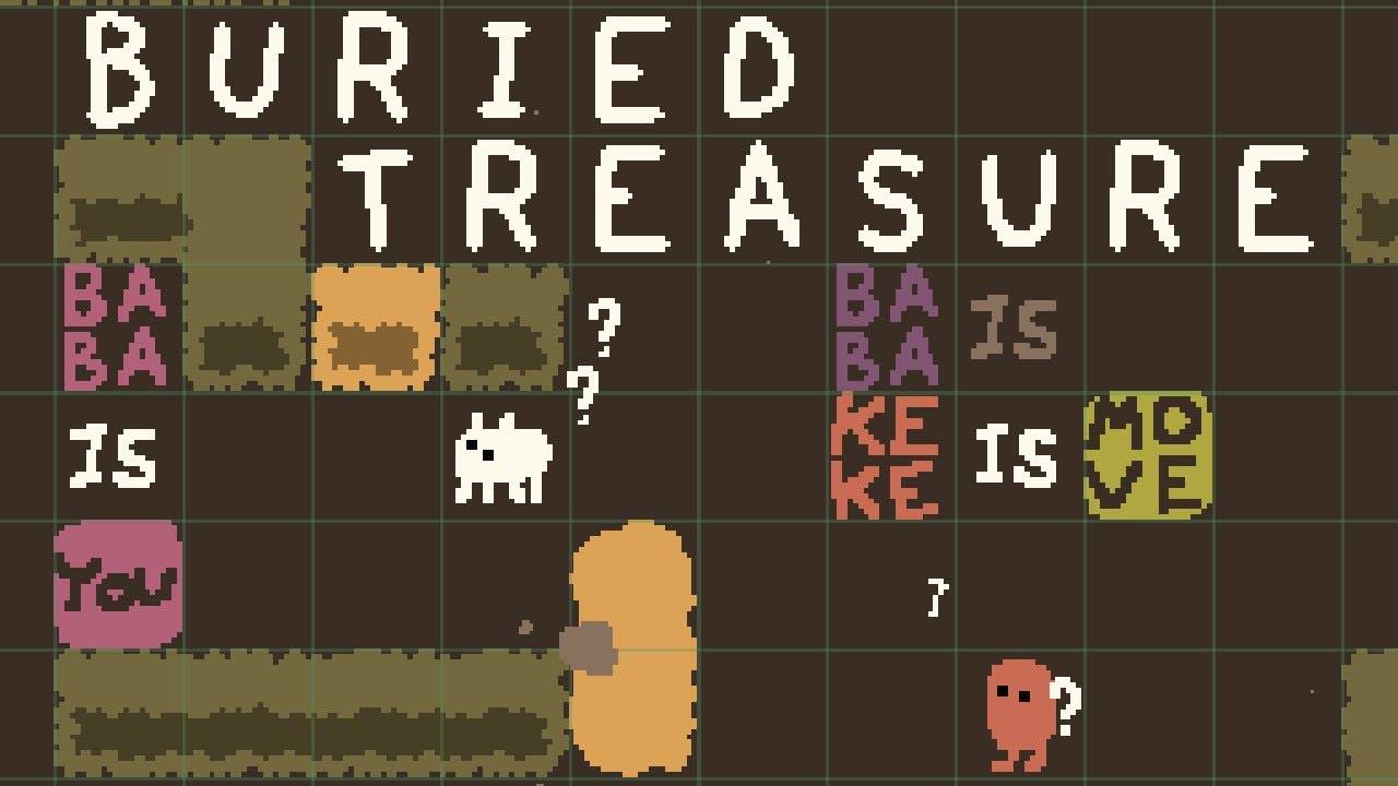 [BABA is YOU] Depths-Extra 4: Buried Treasure