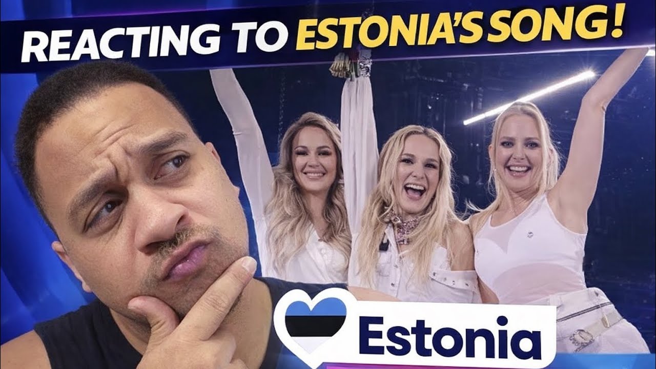 Reacting to ESTONIA’s song for EUROVISION 2026 (too dated?!?!)