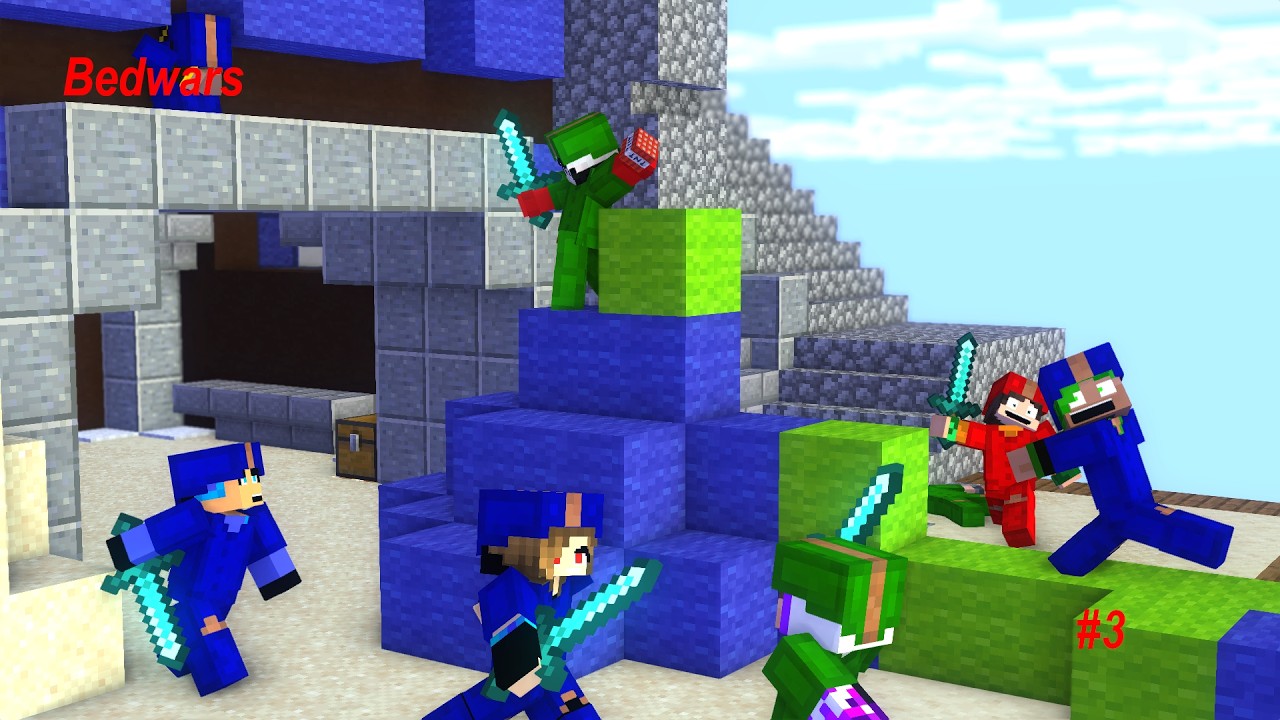 Nur noch 2 Kills! Das epische Finale ⚔️! Minecraft Bedwars #3