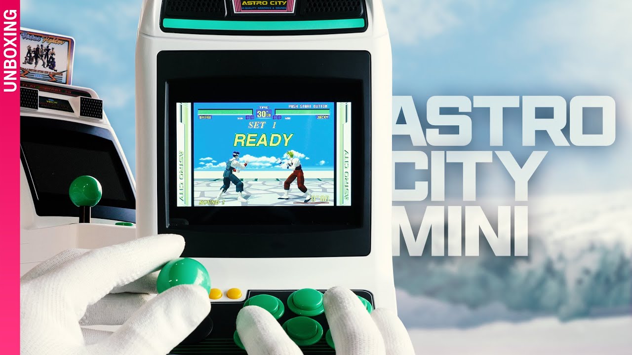 이건 그냥 오락실이잖아, 세가 아스트로 시티 미니 언박싱