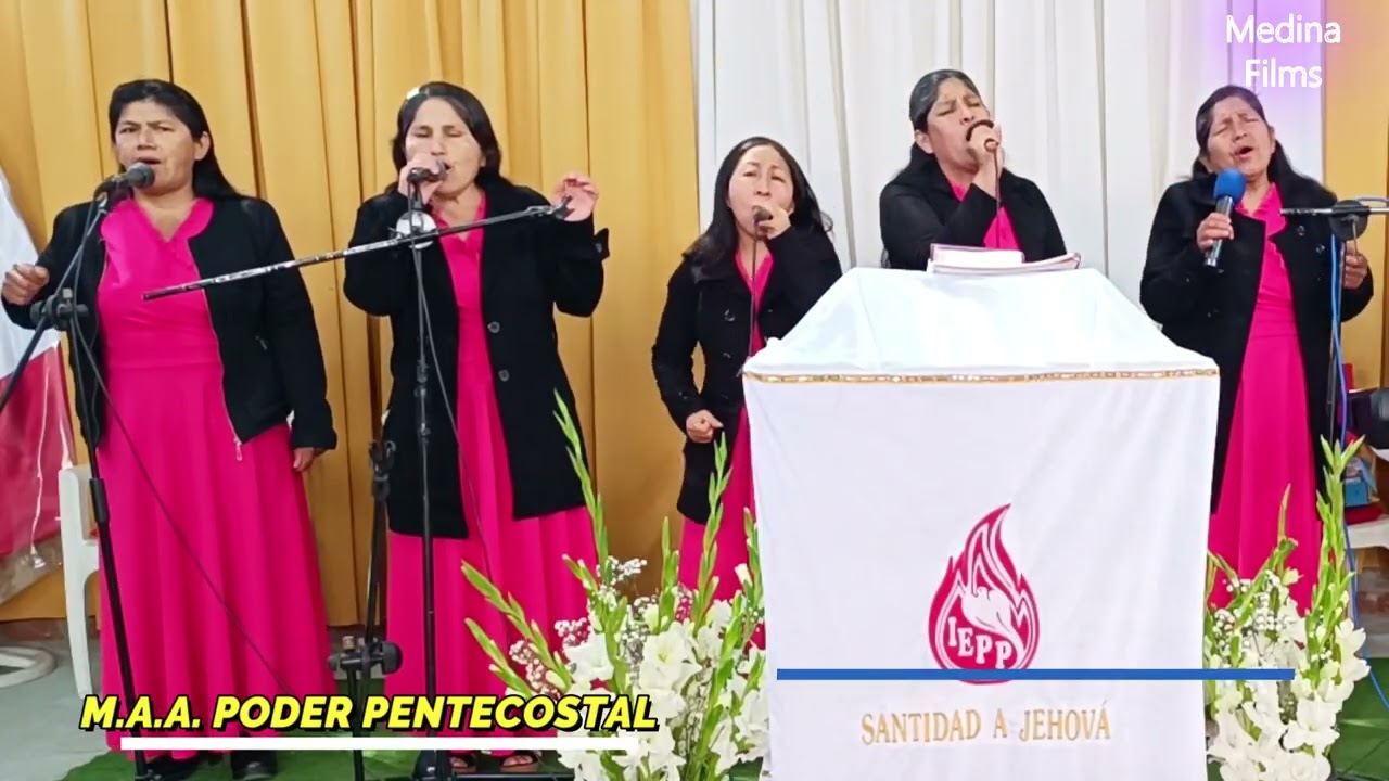 Popurrit de COROS PENTECOSTALES CONGREGACIONALES. 🌹DESDE IEPP DE SANTIAGO 💥 M.A.A PODER PENTECOSTAL 