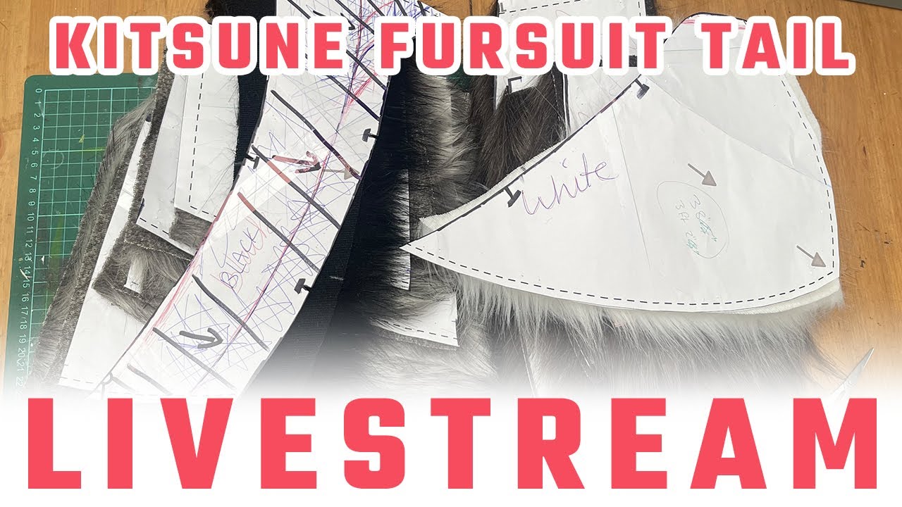 Fursuit Making: How to build a Kitsune Fox tail