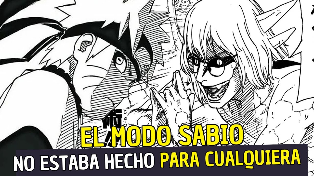 El Modo Sabio: La Técnica que Madara y Sasuke NUNCA Aprendieron