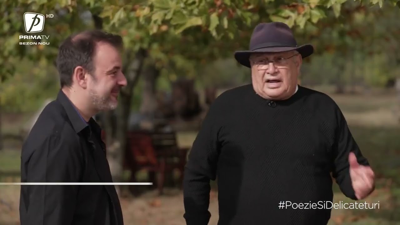 Poezie și delicatețuri cu Mircea Dinescu - 12 noiembrie. Invitat: Vlad Drăgulescu