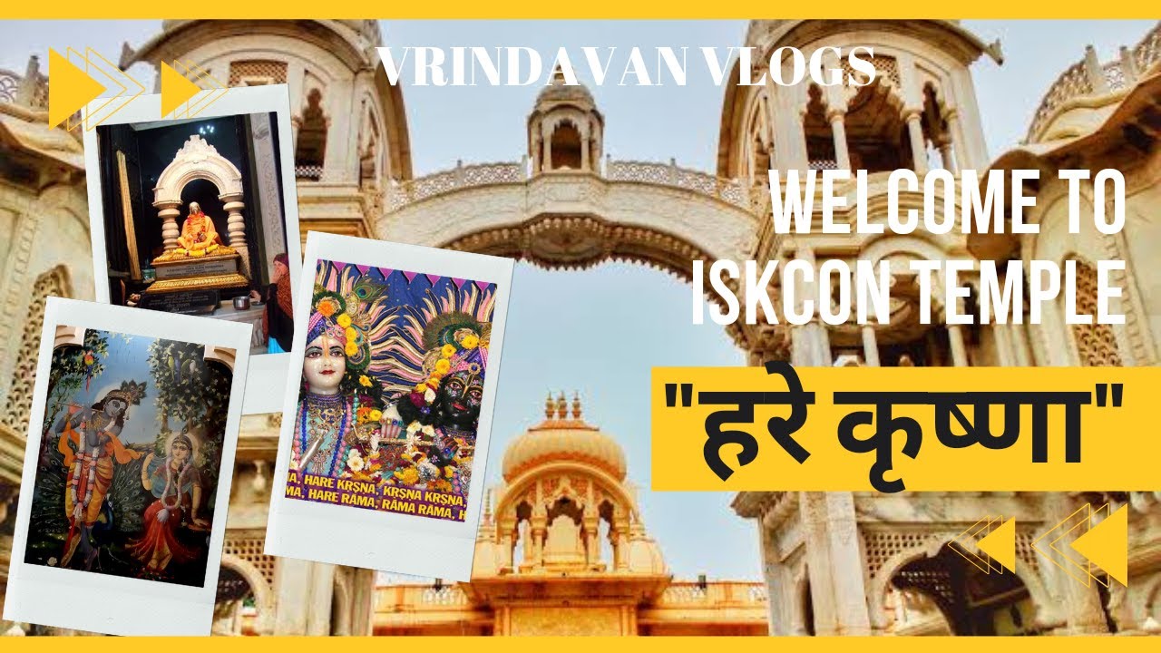 My first day in Vrindavan | Vrindavan Vlog Series | | ISKCON temple | | Pune to Vrindavan travel |