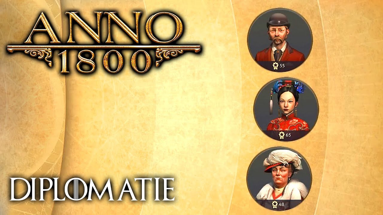 Anno 1800 [Story] #003 ⛵🌊 Diplomatie [Lets Play Deutsch]